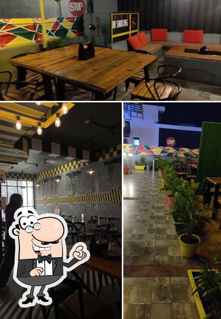 The interior of Traffic Jam Restaurant and Cafe-Bar