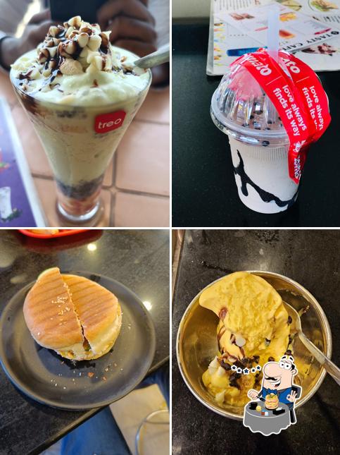 Food at Tasty Cafe