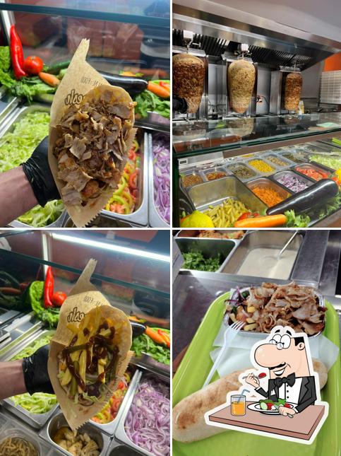 Panino con maiale stirato al Toretto kebab