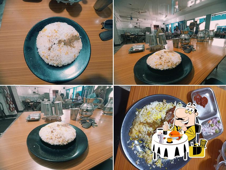 Food at Ali's Restaurant