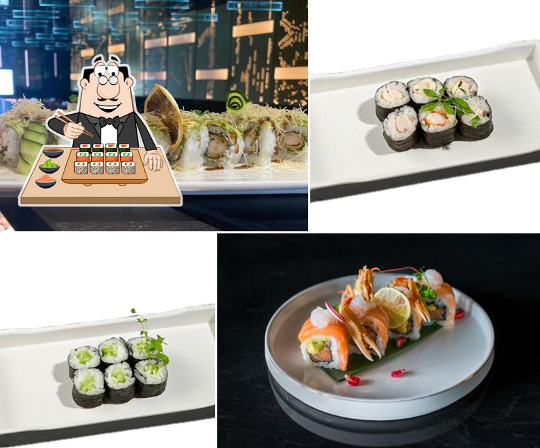 Ordina le varie opzioni di sushi