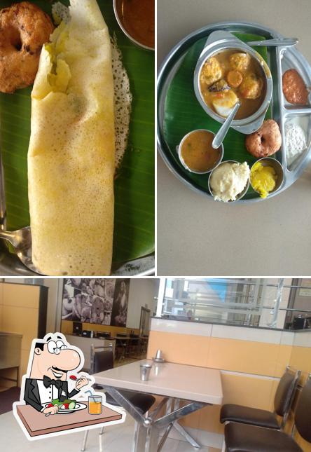 Among various things one can find food and interior at Aryaas Express