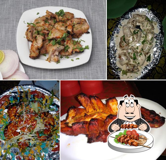 Food at Barbecue Chicken