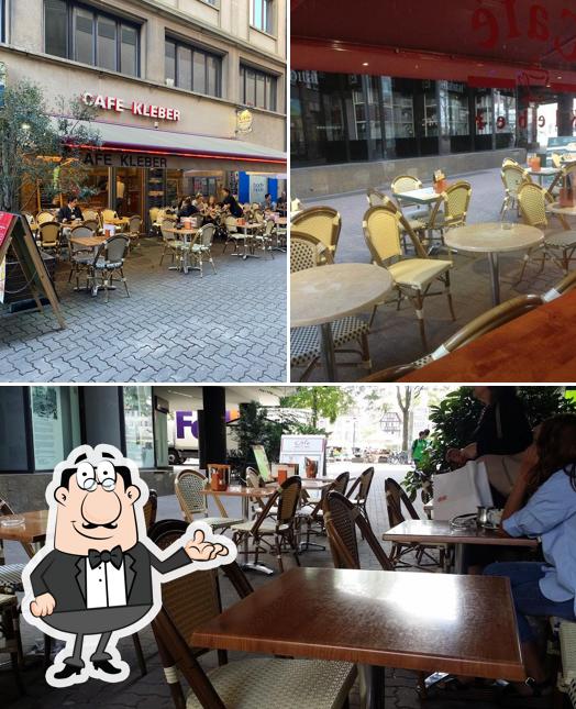 L'intérieur de Café Kléber