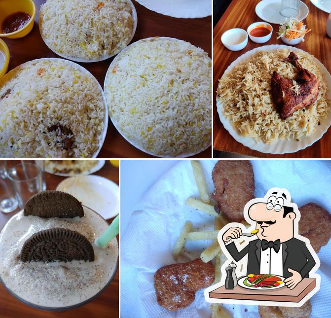 Food at Califo Restaurant