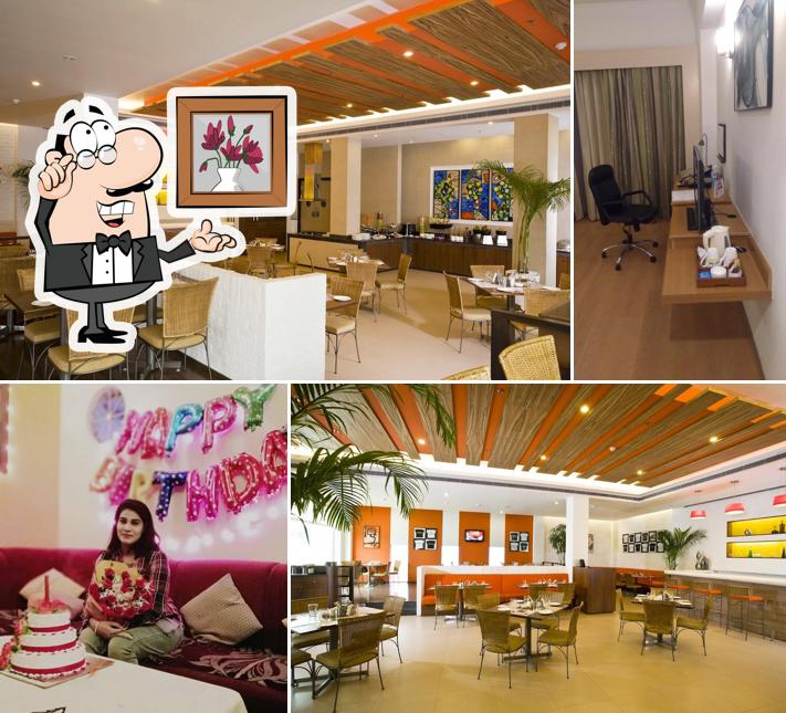 The interior of Citrus Cafe by Lemon Tree