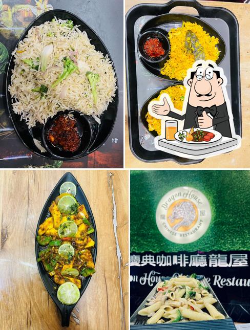 Food at Dragon House Chinese Restaurant