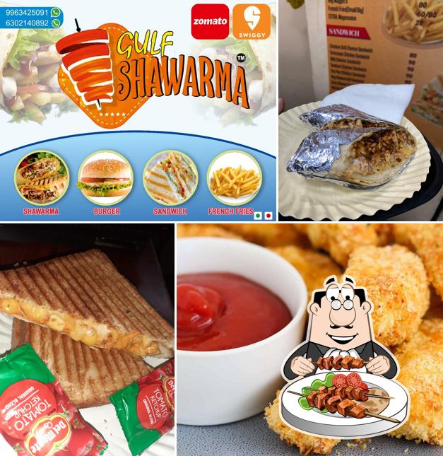 Food at Gulf Shawarma