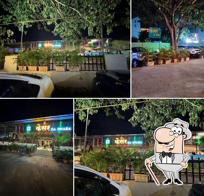 The exterior of Kesar Da Dhaba