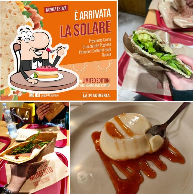 La Piadineria propone un'ampia gamma di dolci