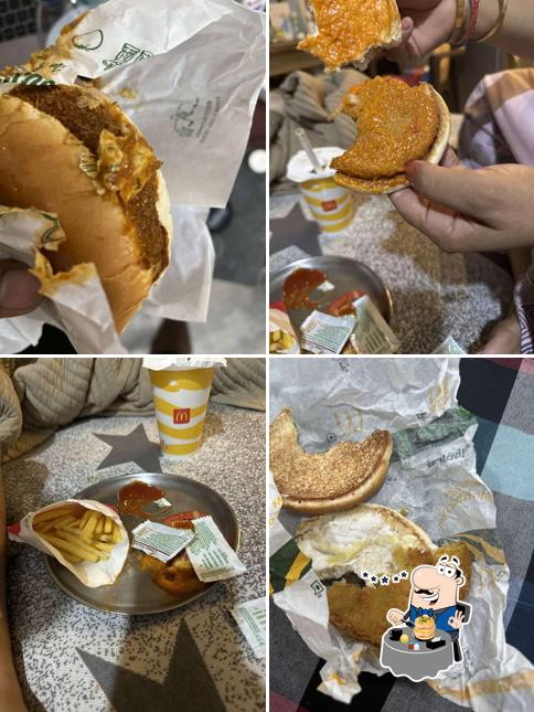 Pulled pork sandwich at McDonald's