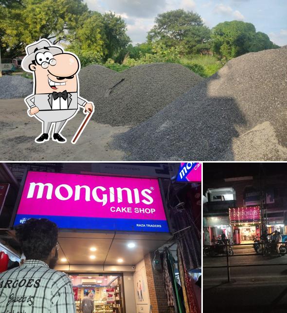 The exterior of Monginis Cake Shop