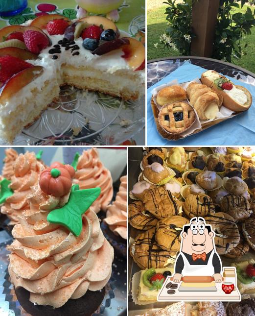La Meravigliosa serve un'ampia gamma di dessert