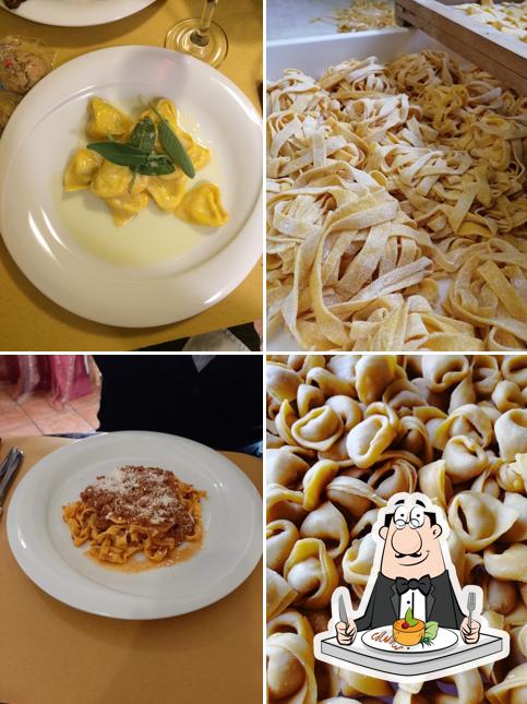 Platti al Trattoria del Borgo