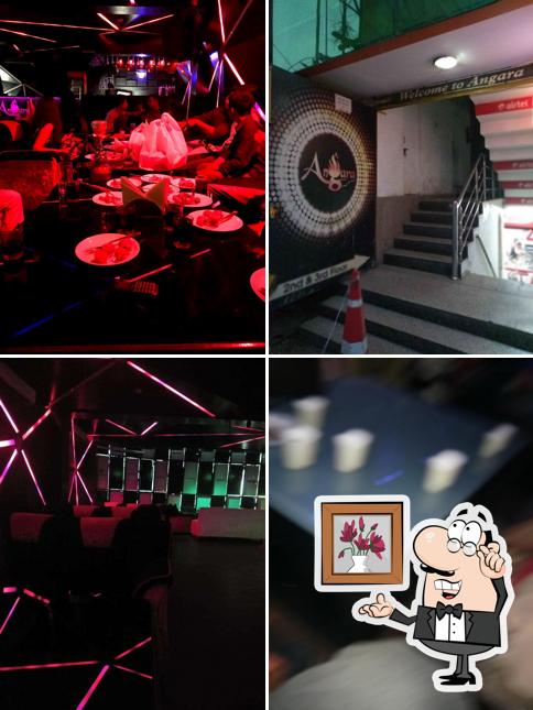 The interior of Angara Lounge