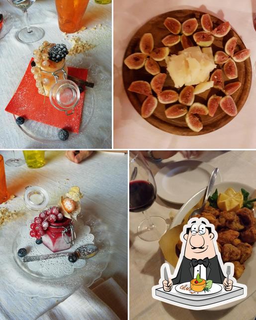 Platti al Osteria La Maesta'