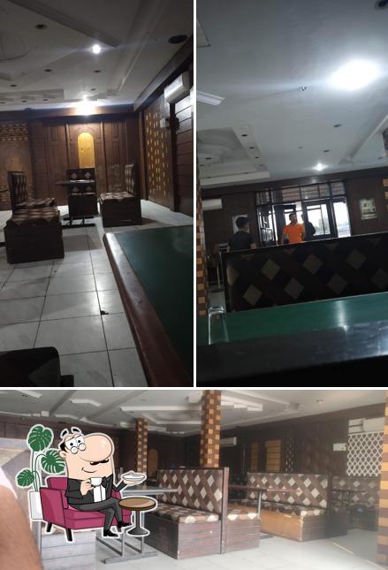 The interior of Pappu Hotel & Bar