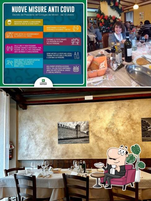 Dai un'occhiata agli interni di Ristorate Pizzeria Rosa