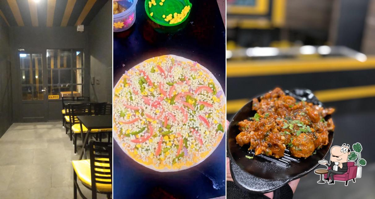 The interior of Seven In Heaven