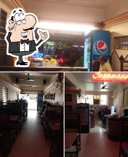 The interior of Snow Man's