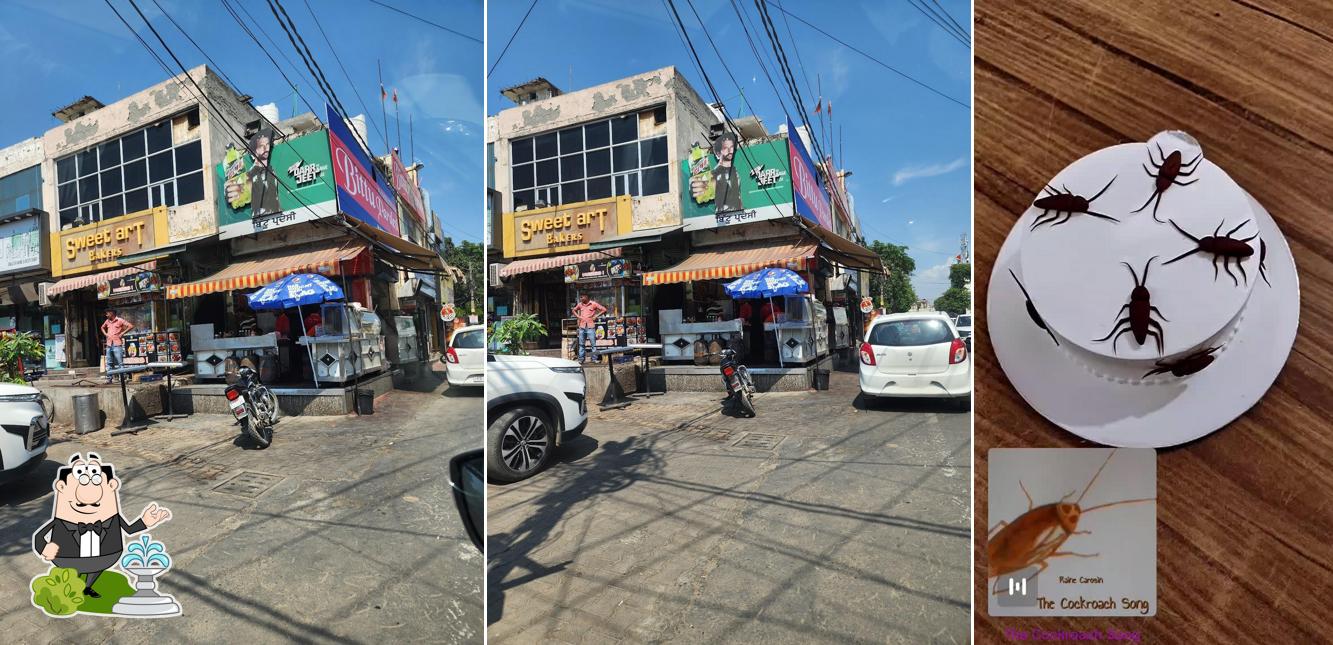 Check out how Sweet Art Bakery looks outside