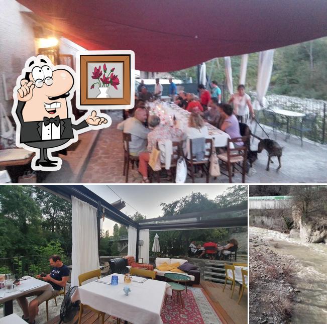 La foto di interni e esterno da A casa dalla Ross - Ristorante