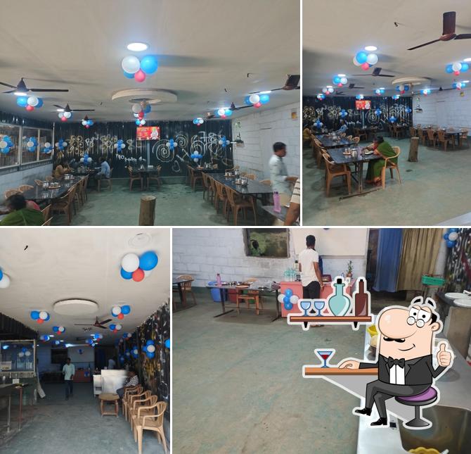 The interior of Bhanu's Restaurant