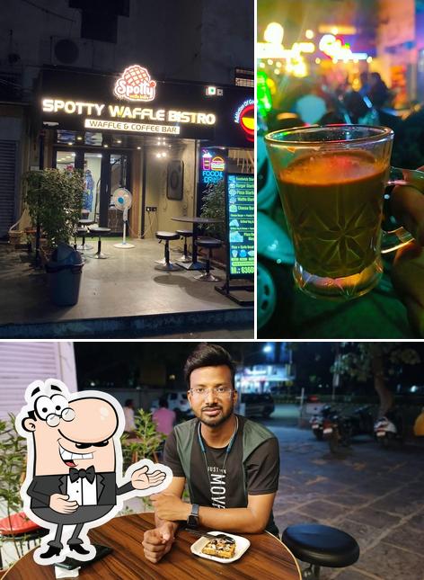 Look at the pic of Spotty waffle bistro