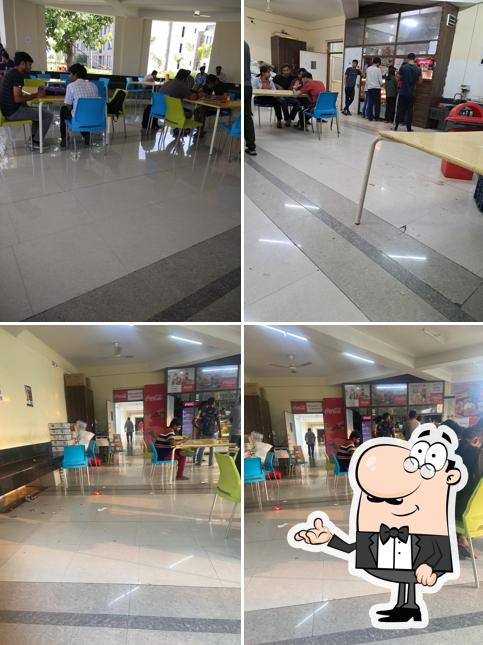 The interior of Cafeteria - IIT Ropar