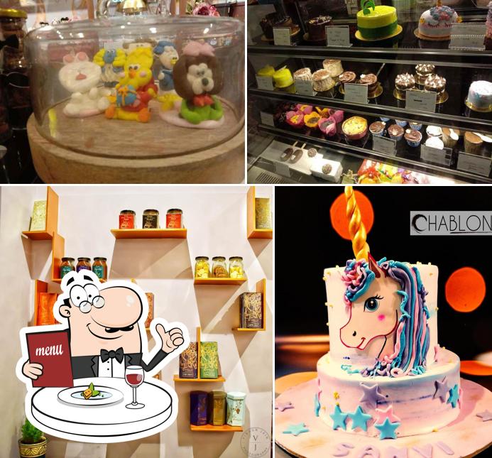 This is the photo displaying food and interior at Chablon