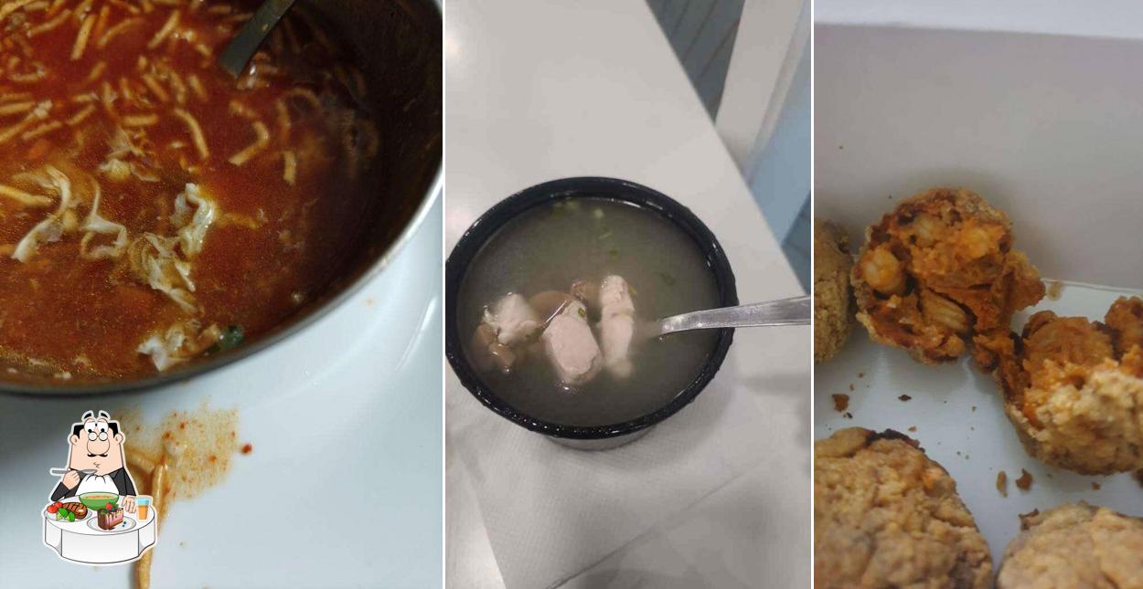 Hot and sour soup at Chung Hua Restaurant