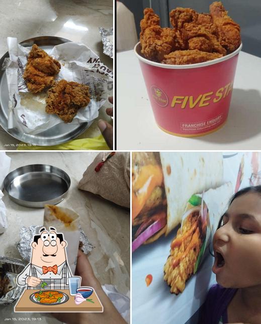 Chicken wings at Five star chicken