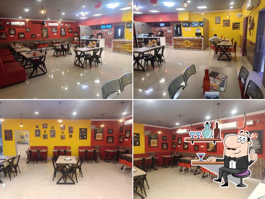 The interior of Kebabistaan (Meet and Eat