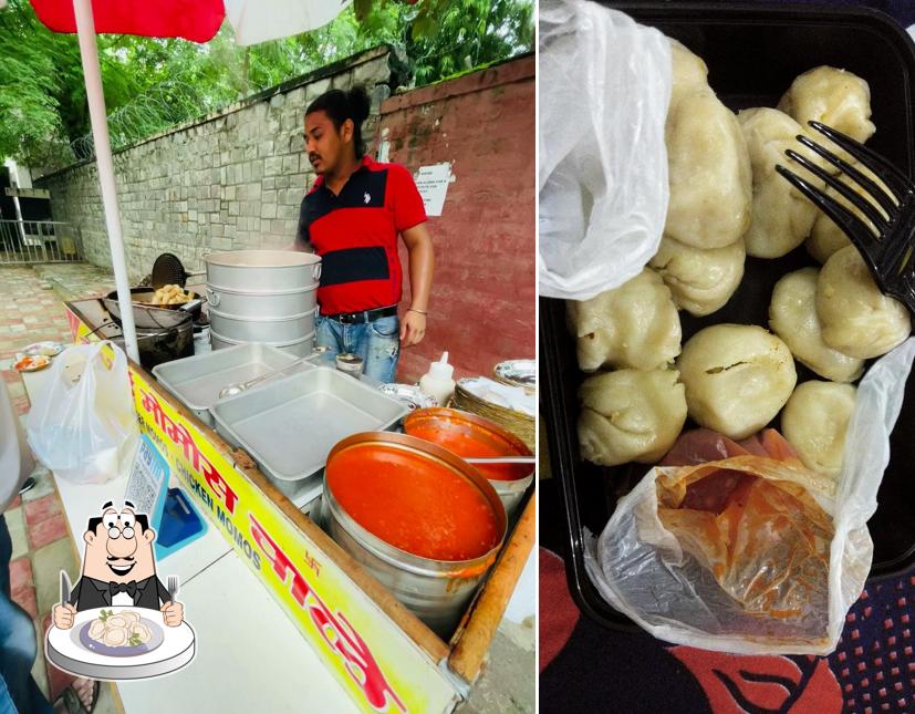 Dumplings at Momo Seller