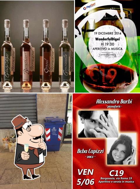 Caffe' 19 serve alcolici