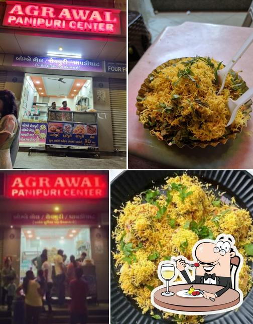 Food at Agrawal Panipuri Center