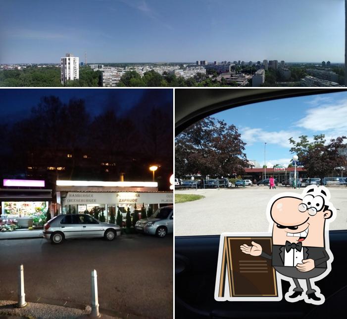 Puoi goderti l'aria fresca da seduto all'esterno di Barbecue Zapruđe