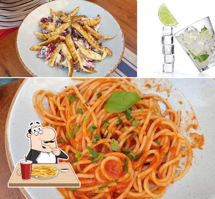 Patatine fritte al Caffe Bar Martini