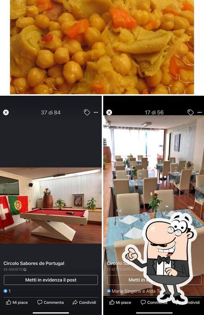 Circulo de Sabores de Portugal si caratterizza per la interni e cibo