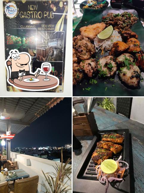 Food at Float Gastro Pub