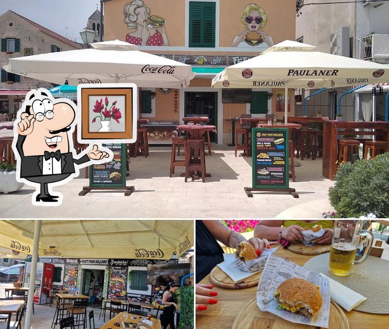 Fast food BULLDOG si caratterizza per la interni e cibo