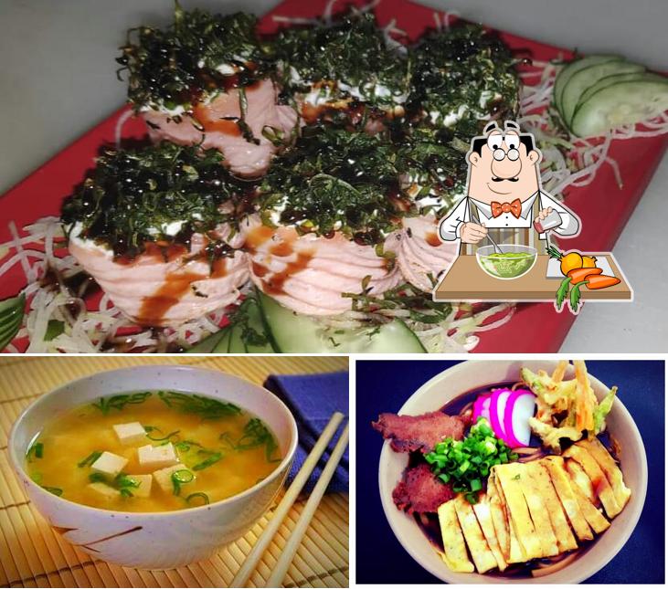 Salada de algas em Oishii Temakeria
