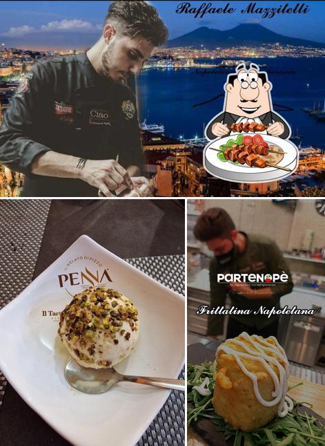 Guarda la immagine che mostra la cibo e esterno di Partenopè di Raffaele Mazzitelli