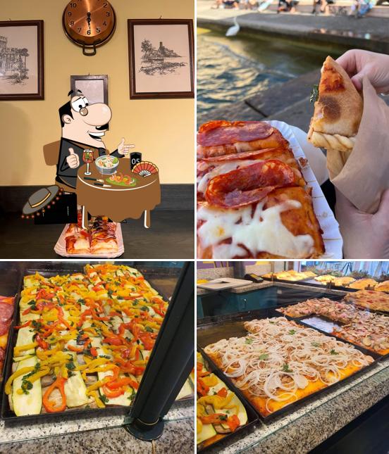 Cibo al Pizzeria al taglio "Rewind"