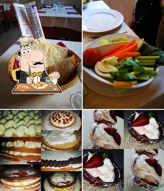 Platti al Ristorante Terme di Nora