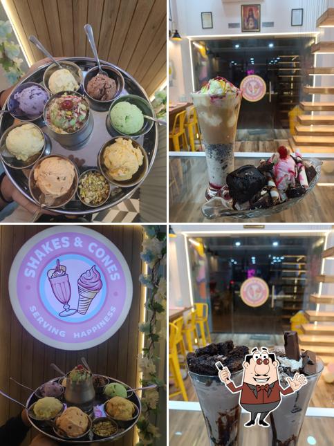 Meals at Shakes and Cones