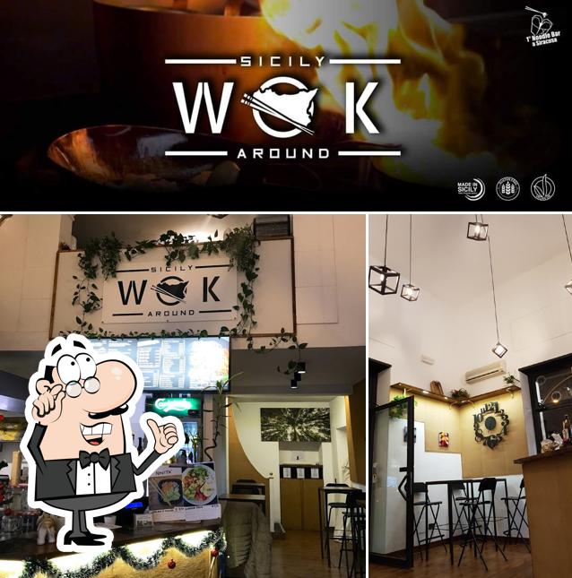Gli interni di Sicily Wok Around