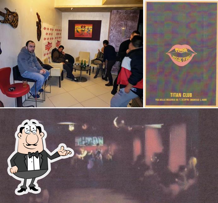 Gli interni di Titan Club