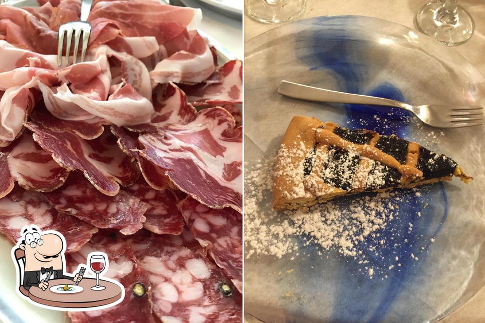 Cibo al Trattoria Il lupo