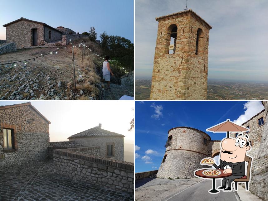 Gli esterni costituiscono una caratteristica importante di Ristorante Due Torri - Torriana